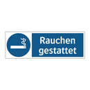 Rauchen gestattet