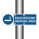 RAUCHERZONE SMOKING AREA