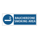 RAUCHERZONE SMOKING AREA