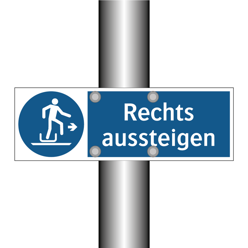 Rechts aussteigen
