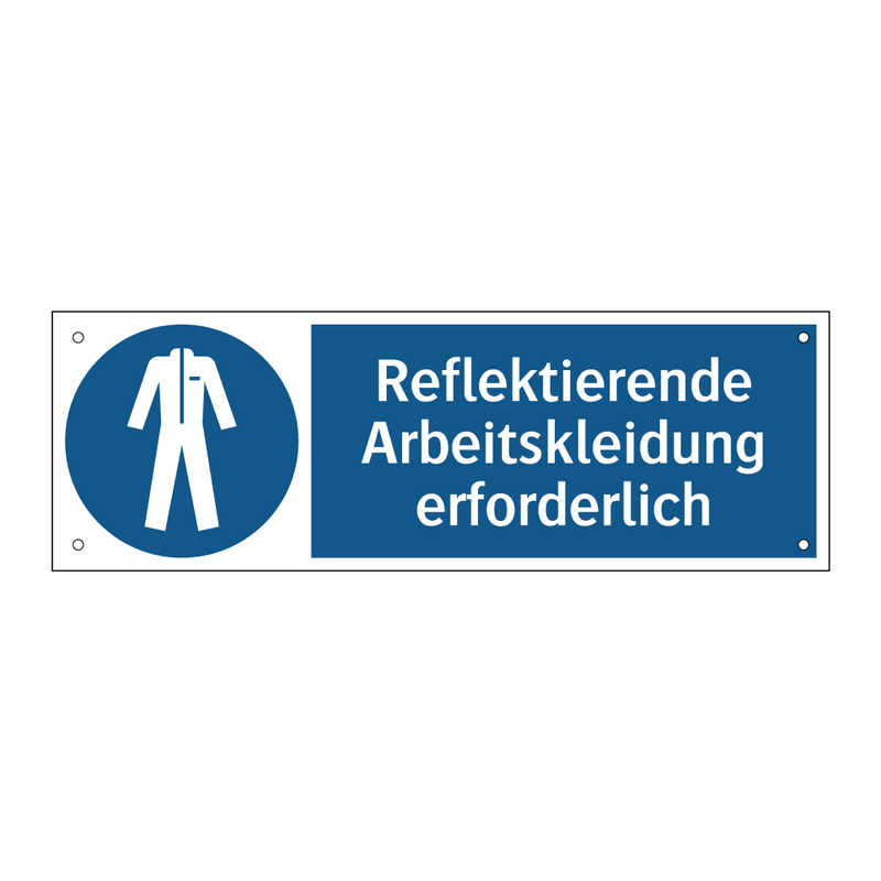 Reflektierende Arbeitskleidung erforderlich