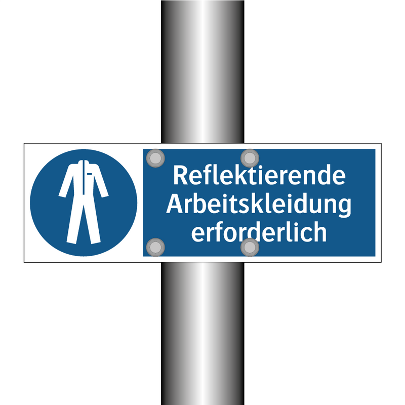 Reflektierende Arbeitskleidung erforderlich