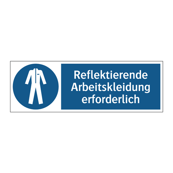 Reflektierende Arbeitskleidung erforderlich