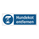 Hundekot entfernen