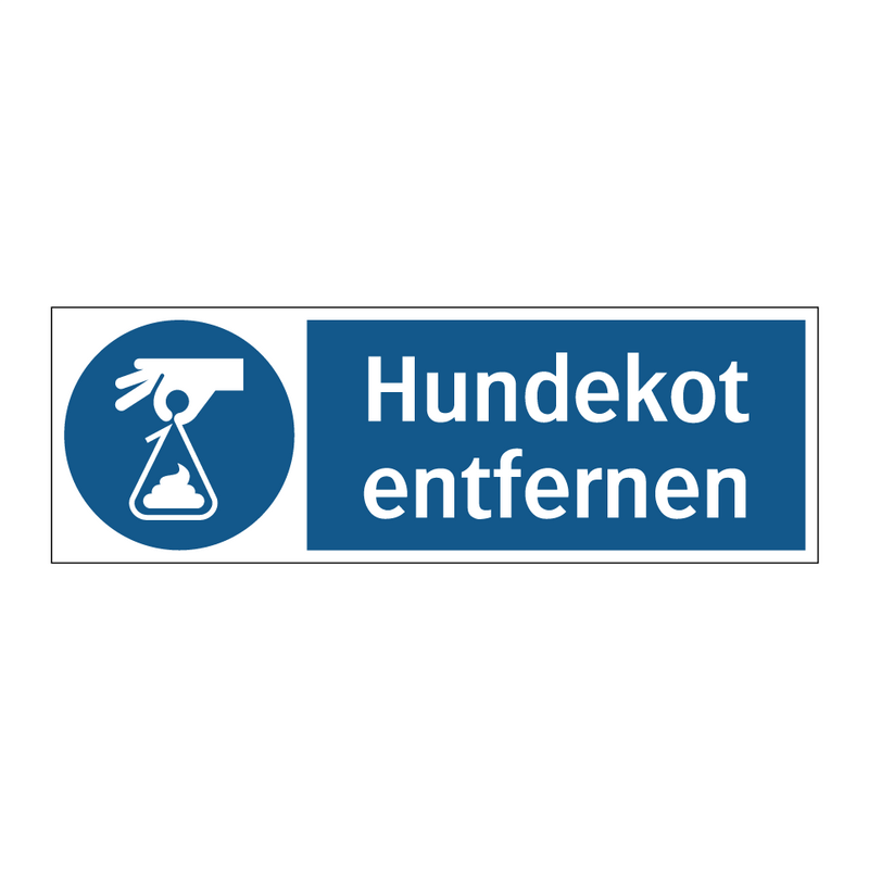 Hundekot entfernen
