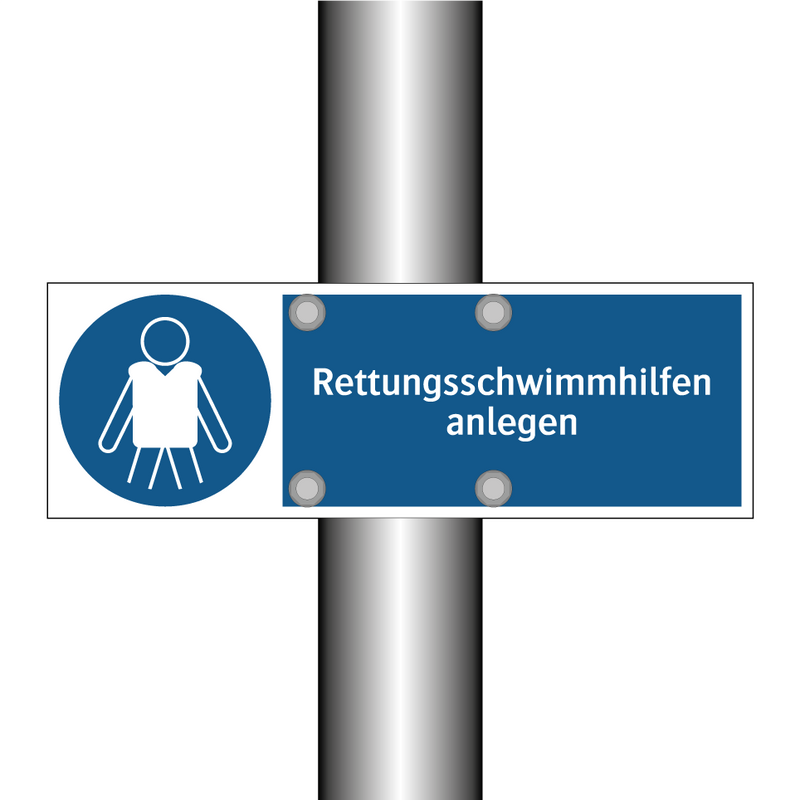 Rettungsschwimmhilfen anlegen