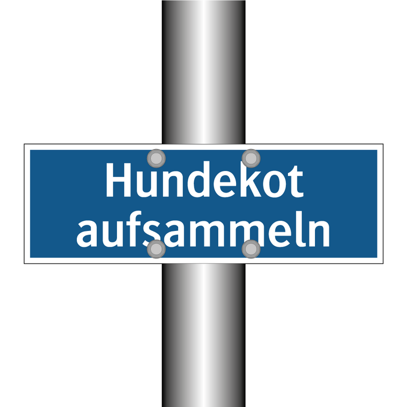 Hundekot aufsammeln