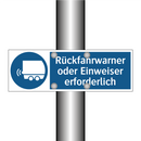 Rückfahrwarner oder Einweiser erforderlich