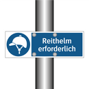 Reithelm erforderlich