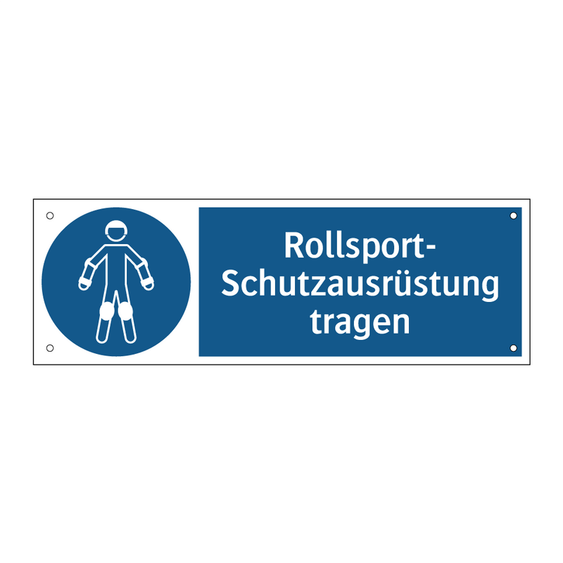Rollsport- Schutzausrüstung tragen