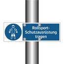 Rollsport- Schutzausrüstung tragen