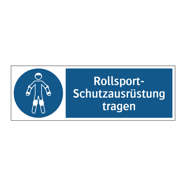 Rollsport- Schutzausrüstung tragen