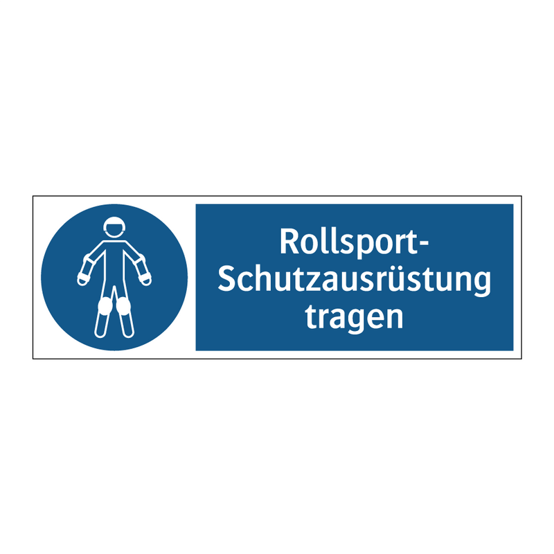Rollsport- Schutzausrüstung tragen