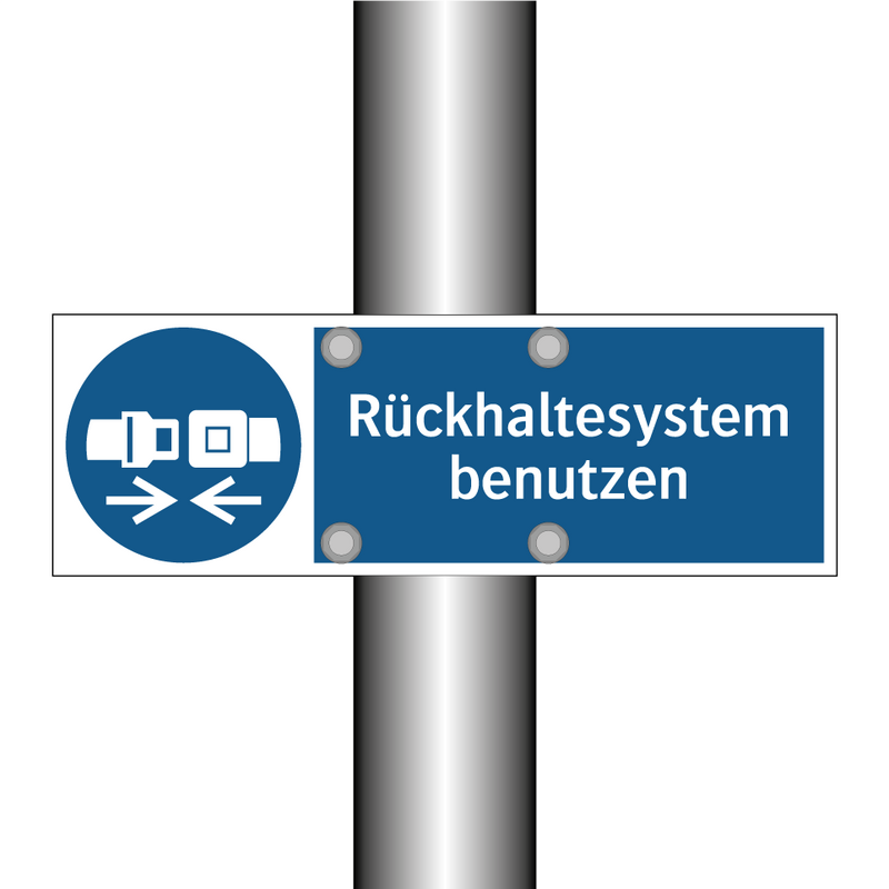 Rückhaltesystem benutzen