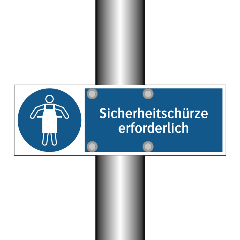 Sicherheitschürze erforderlich