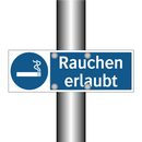 Rauchen erlaubt