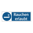Rauchen erlaubt