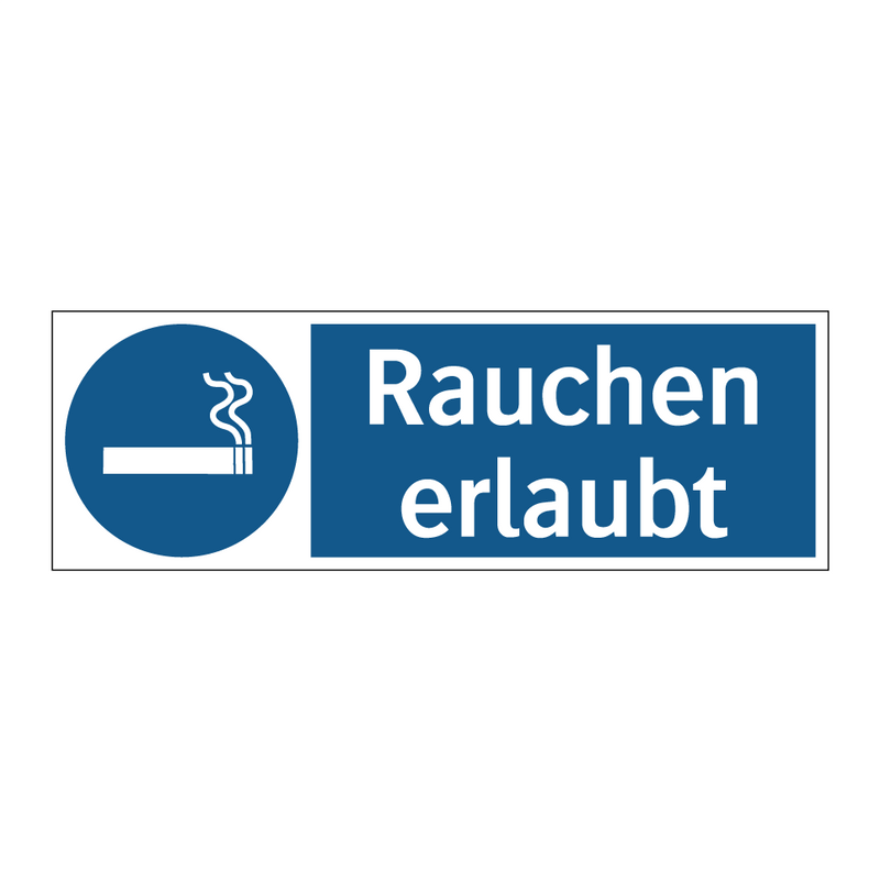 Rauchen erlaubt