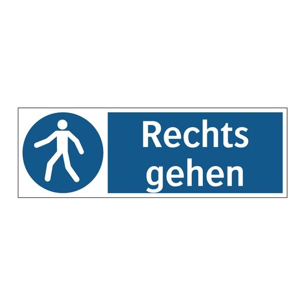 Rechts gehen