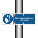 Sicherheitshandschuhe erforderlich