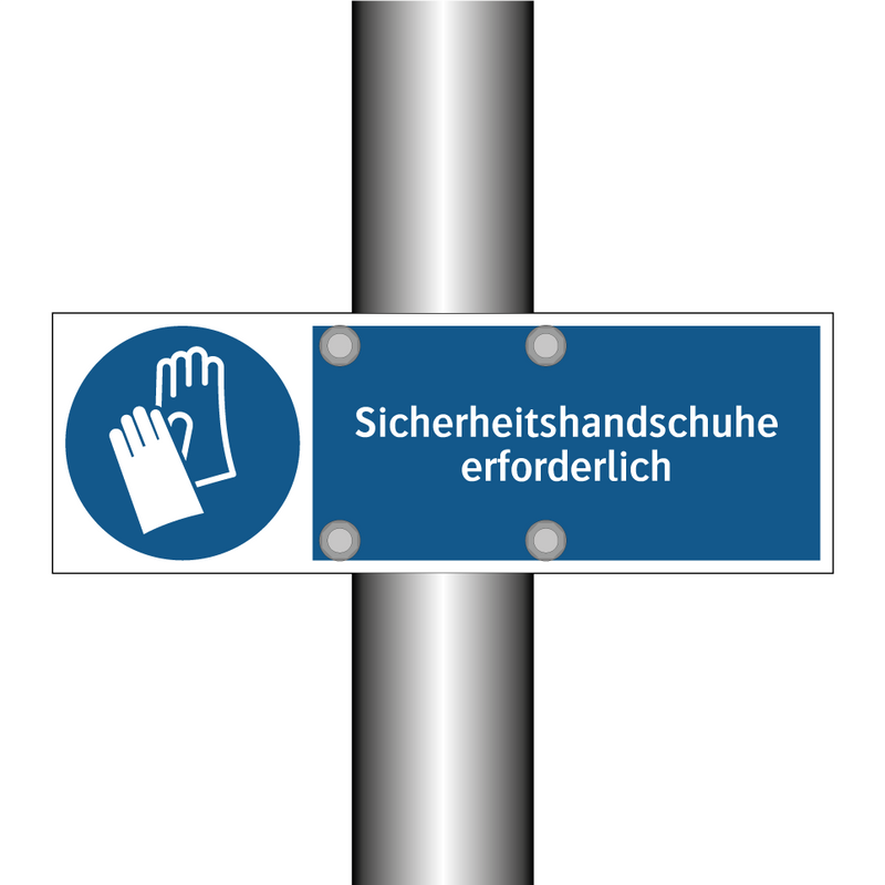 Sicherheitshandschuhe erforderlich