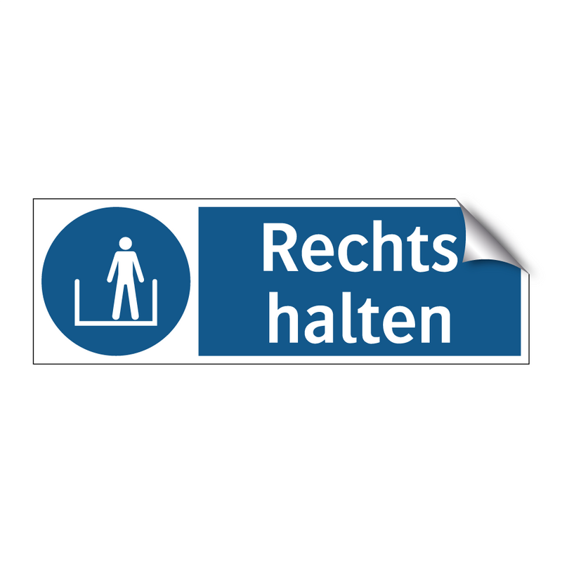 Rechts halten
