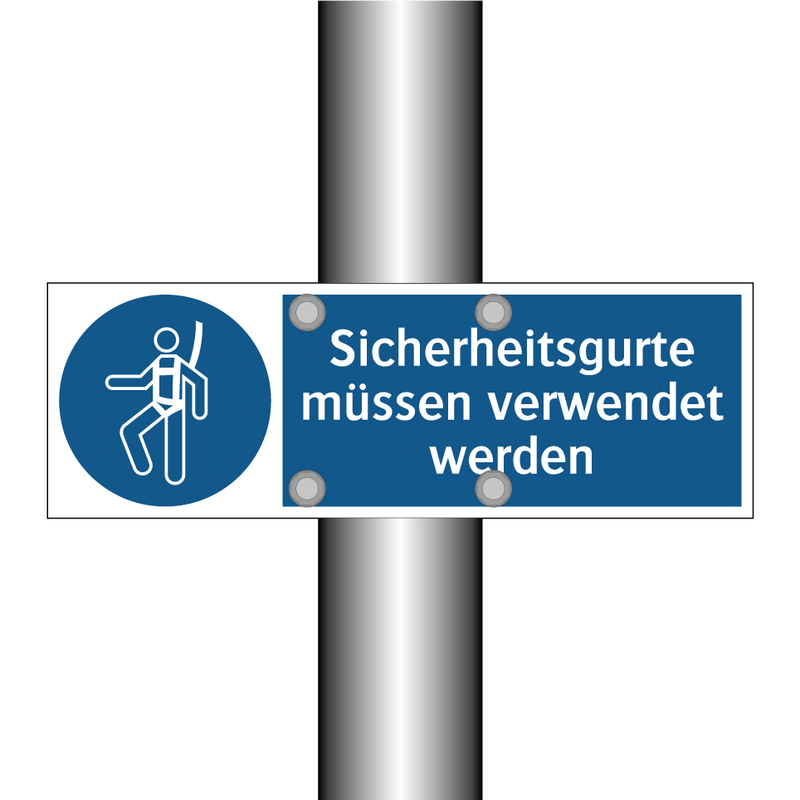 Sicherheitsgurte müssen verwendet werden