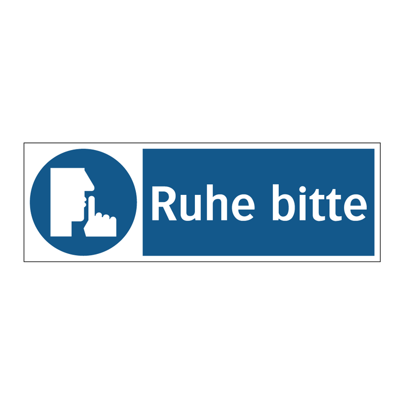 Ruhe bitte