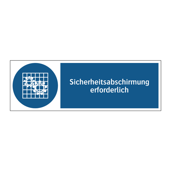 Sicherheitsabschirmung erforderlich