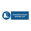 Sicherheitsschuhe befindet sich
