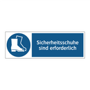 Sicherheitsschuhe sind erforderlich