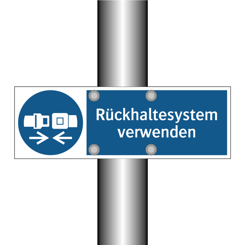 Rückhaltesystem verwenden