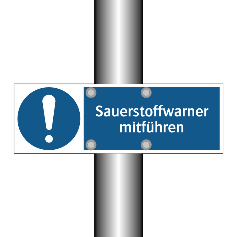 Sauerstoffwarner mitführen