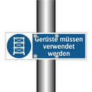 Gerüste müssen verwendet werden