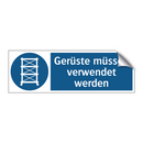 Gerüste müssen verwendet werden