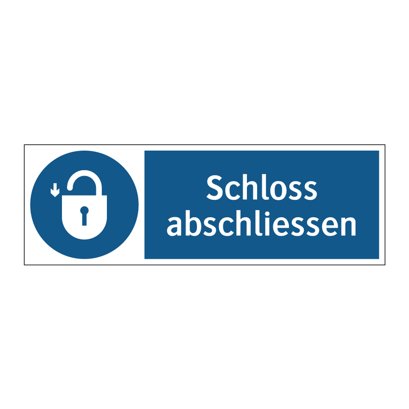 Schloss abschliessen