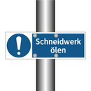 Schneidwerk ölen