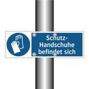 Schutz- Handschuhe befindet sich