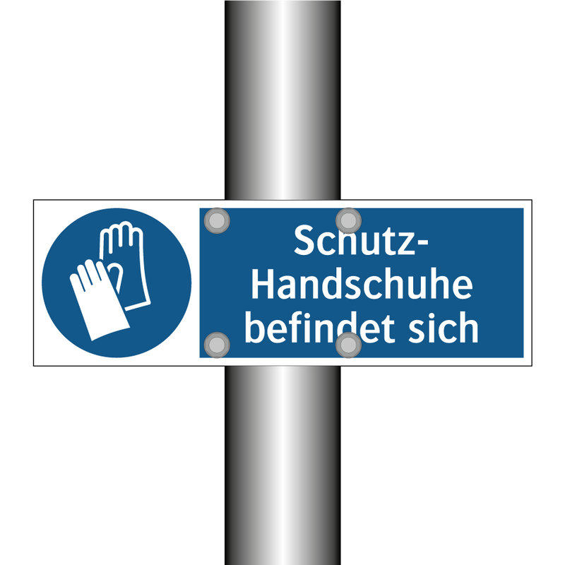 Schutz- Handschuhe befindet sich