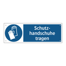 Schutz- handschuhe tragen
