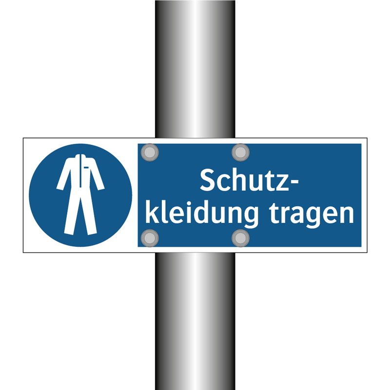 Schutz- kleidung tragen