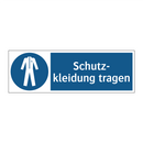 Schutz- kleidung tragen