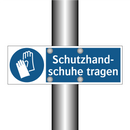 Schutzhand- schuhe tragen