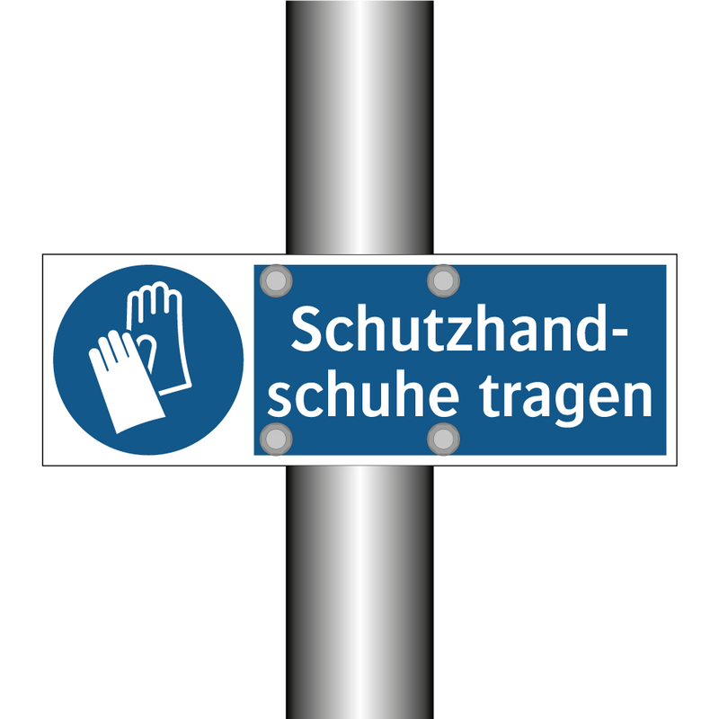 Schutzhand- schuhe tragen