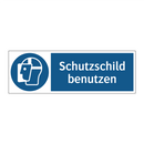 Schutzschild benutzen