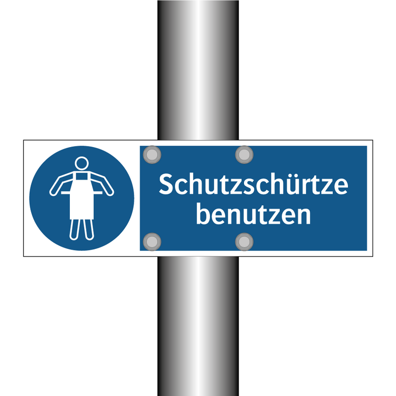 Schutzschürtze benutzen
