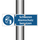 Schweren Atemschutz benutzen