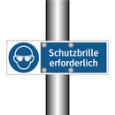Schutzbrille erforderlich