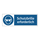 Schutzbrille erforderlich