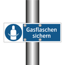Gasflaschen sichern